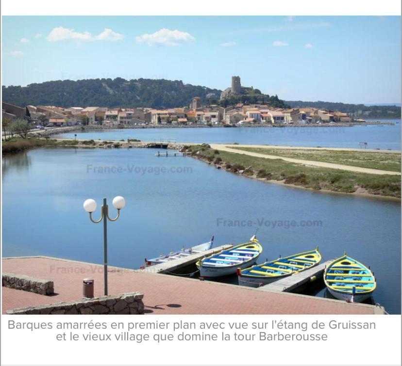L Appart D Ange 1 Idealement Situe 37M2 Entre Port Et Village Груиссан Экстерьер фото